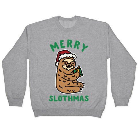 Merry Slothmas Pullover
