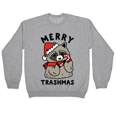 Merry Trashmas Raccoon Pullover