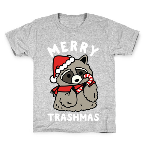 Merry Trashmas Raccoon Kids T-Shirt