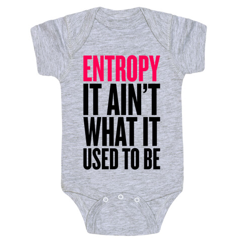 Entropy Baby One-Piece
