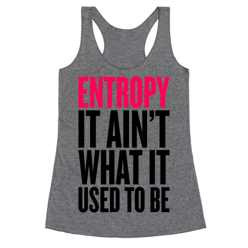 Entropy Racerback Tank Top