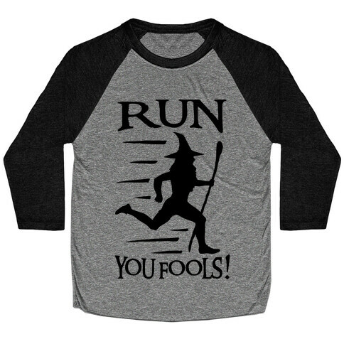 Run Your Fools Baseball Tee