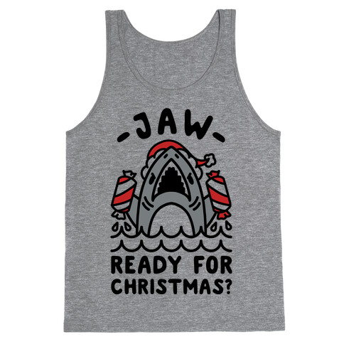 Jaw Ready For Christmas? Santa Shark Tank Top