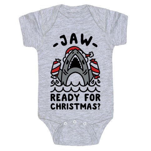 Jaw Ready For Christmas? Santa Shark Baby One-Piece