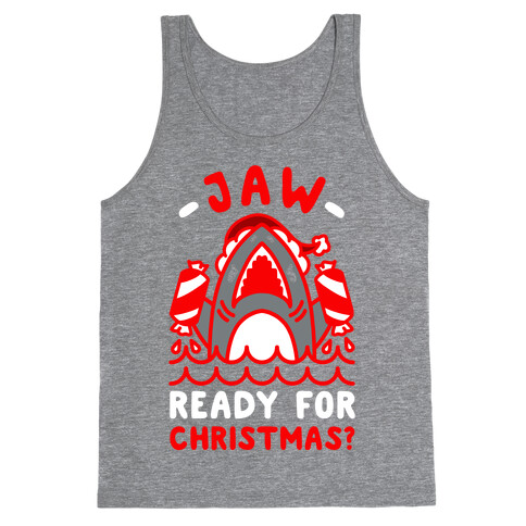 Jaw Ready For Christmas? Santa Shark Tank Top