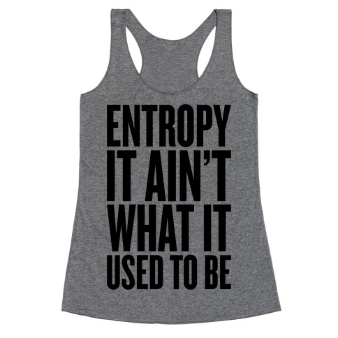 Entropy Racerback Tank Top