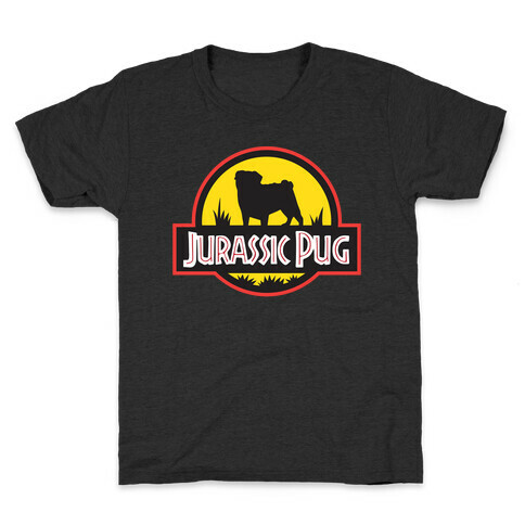 Jurassic Pug Kids T-Shirt