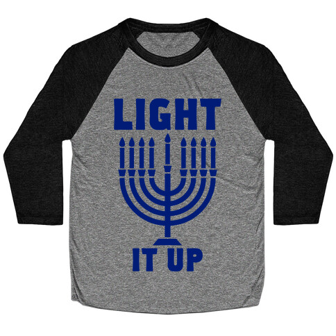 Light It Up Baseball Tee