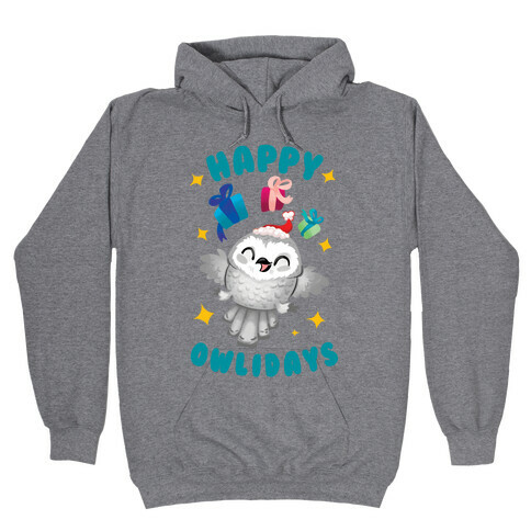 Happy Owlidays! Hooded Sweatshirt