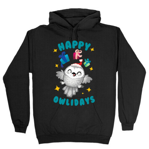 Happy Owlidays! Hooded Sweatshirt