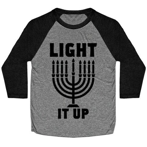 Light It Up Baseball Tee