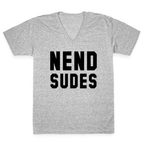 Nend Sudes V-Neck Tee Shirt