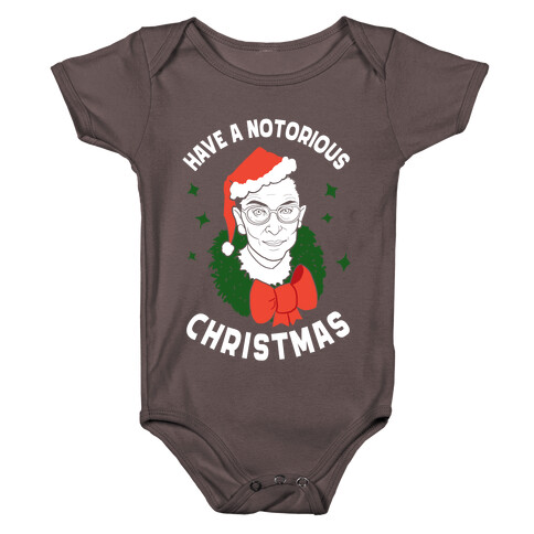 Have a Notorious Christmas! Baby One-Piece