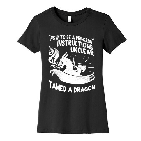 Instructions Unclear, Tamed Dragon Womens T-Shirt