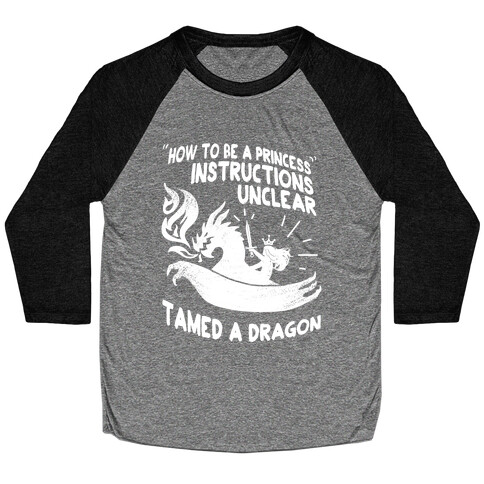 Instructions Unclear, Tamed Dragon Baseball Tee