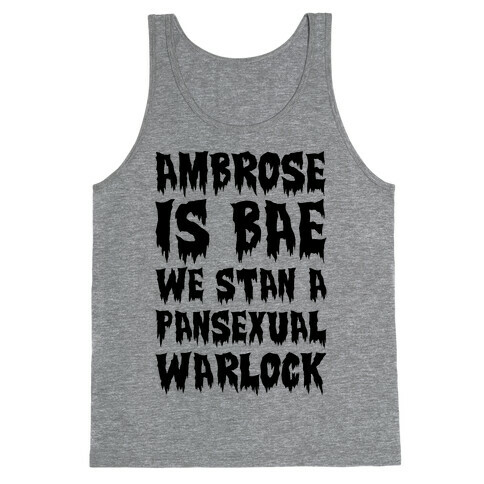 Ambrose Is Bae Parody Tank Top