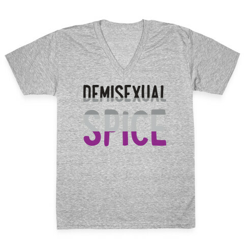 Demisexual Spice V-Neck Tee Shirt