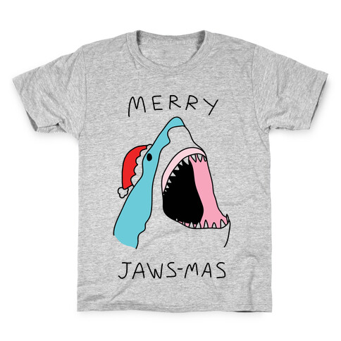 Merry Jaws-mas Christmas Kids T-Shirt