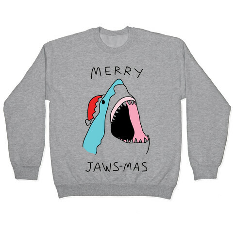 Merry Jaws-mas Christmas Pullover