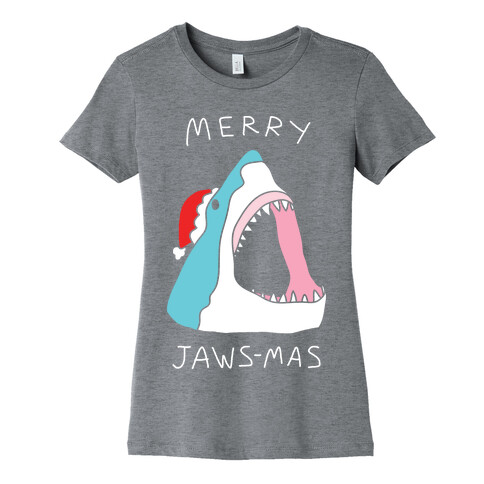 Merry Jaws-mas Christmas Womens T-Shirt