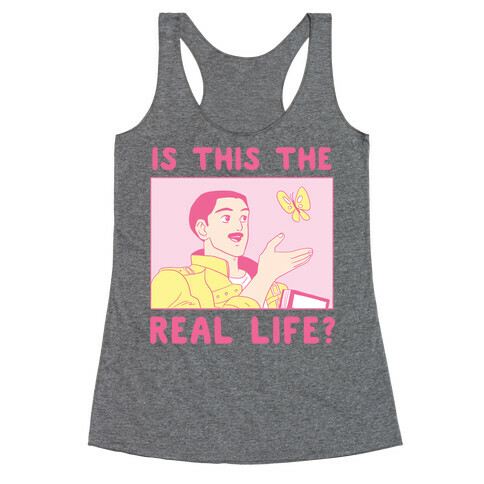 Is This the Real Life Racerback Tank Top