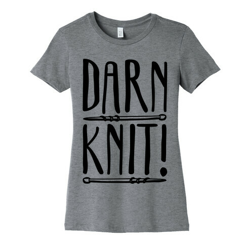 Darn Knit  Womens T-Shirt