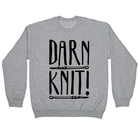 Darn Knit  Pullover