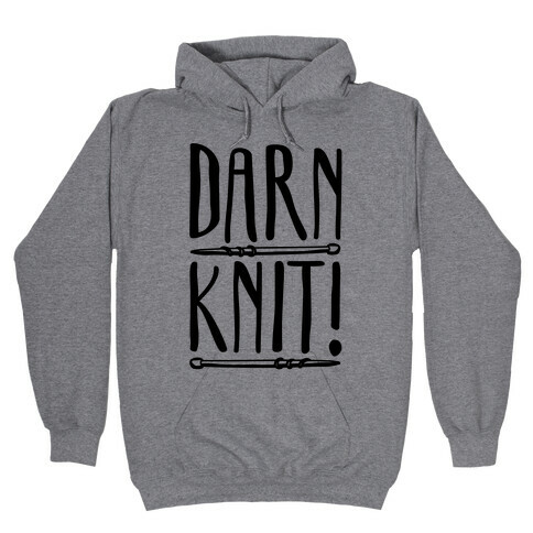 Darn Knit  Hooded Sweatshirt