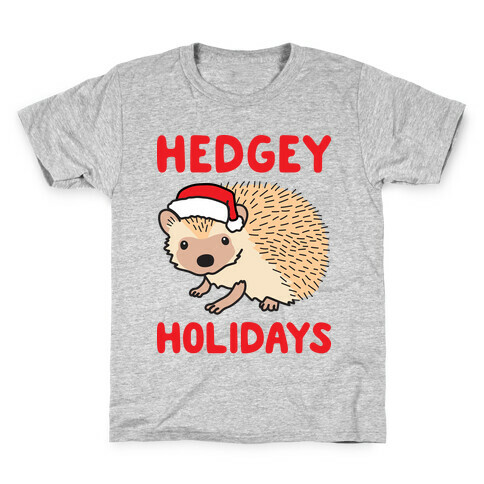 Hedgey Holidays Kids T-Shirt