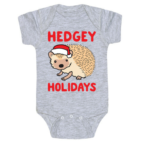 Hedgey Holidays Baby One-Piece