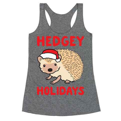 Hedgey Holidays Racerback Tank Top