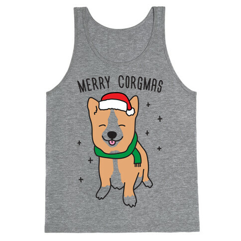 Merry Corgmas Tank Top