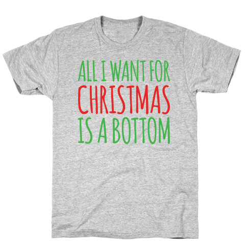 All I Want For Christmas Is A Bottom Pairs Shirt T-Shirt