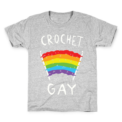 Crochet Gay Kids T-Shirt