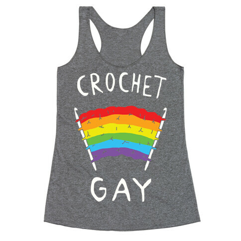 Crochet Gay Racerback Tank Top