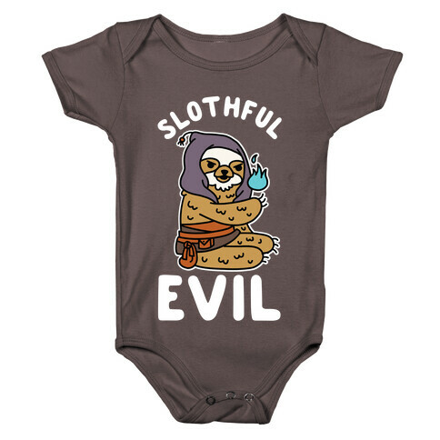 Slothful Evil Baby One-Piece