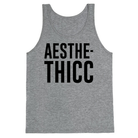 Aesthethicc Parody Tank Top