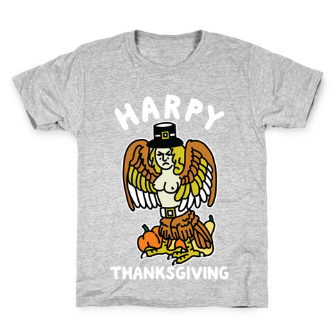 Harpy Thanksgiving Kids T-Shirt