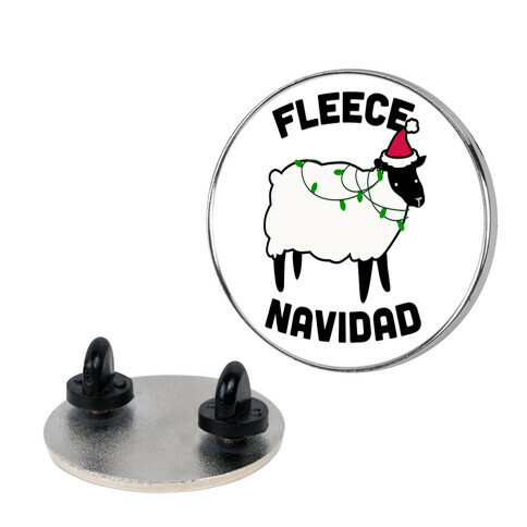 Fleece Navidad Pin