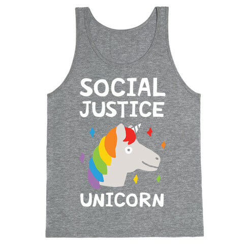 Social Justice Unicorn Tank Top