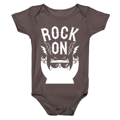 Rock On Cat Baby One-Piece