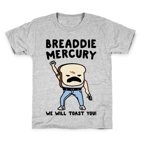 Breaddie Mercury Parody Kids T-Shirt