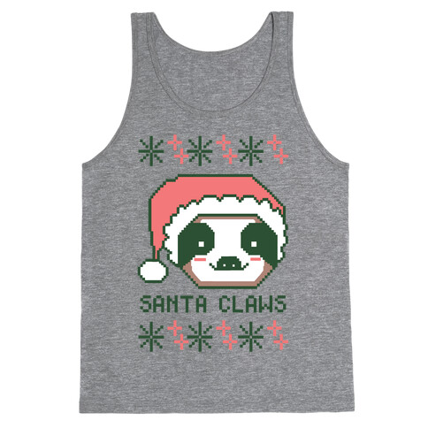 Santa Claws - Sloth Tank Top