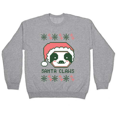 Santa Claws - Sloth Pullover