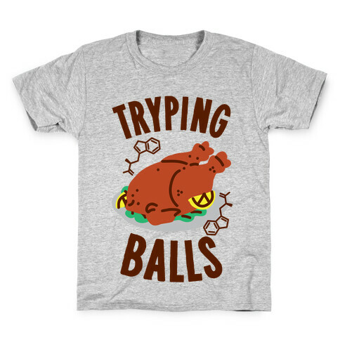 Tryping Balls  Kids T-Shirt