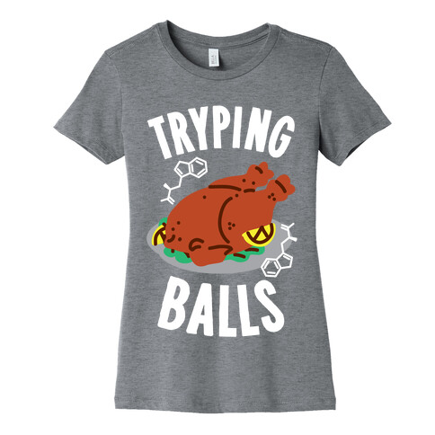 Tryping Balls  Womens T-Shirt