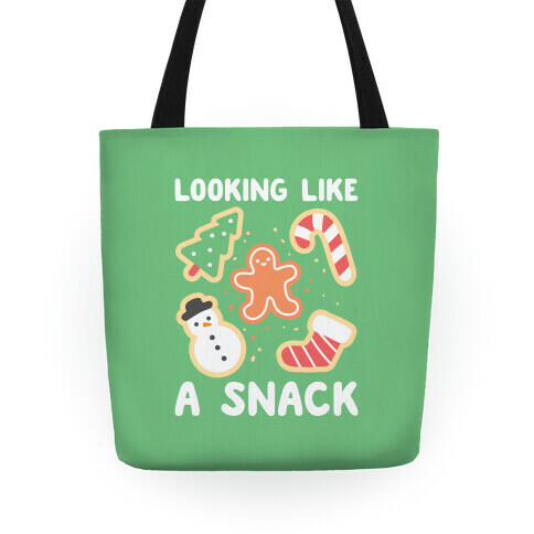 Looking Like A Snack Christmas Cookies Tote