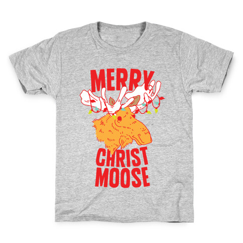 Merry Christ-Moose Kids T-Shirt