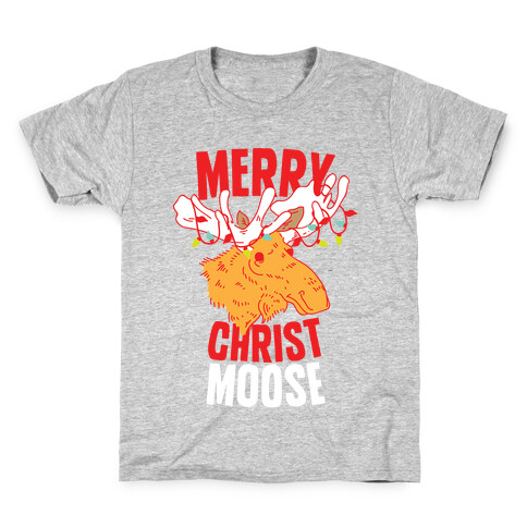 Merry Christ-Moose Kids T-Shirt