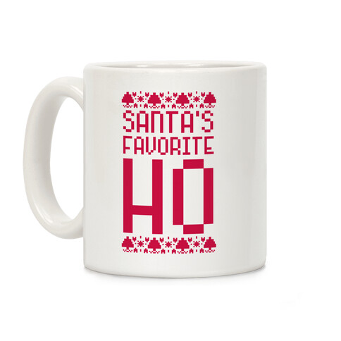 Santa's Favorite Ho Coffee Mug